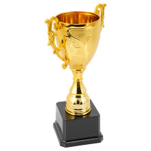 4Pcs Plastic Gold Trophy Cups Mini Kids Awards for Sports Events