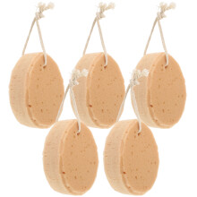20Pcs Artificial Bath Sponge Brown Baby Honeycomb for Home Shower Use