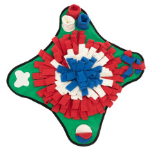 2Pcs Pet Snuffle Mat Fleece Foraging Cushion Dog Nose Work Feeding Mat