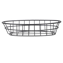 2Pièces Paniers De Rangement En Fer Noir Pour Fruits Table