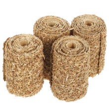 12Pcs Golden Mini Hay Bales for Doll House Rustic Farm Scene Decor