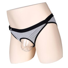 2Pcs Grey After Underwear Surgical Protection Soft Cotton