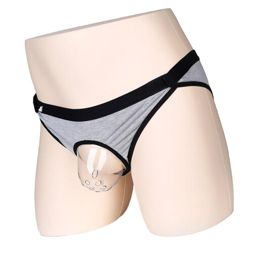2Pcs Grey After Underwear Surgical Protection Soft Cotton