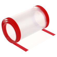Babyproof Deurbescherming Zelfklevende Rood PP Veiligheidsstrip