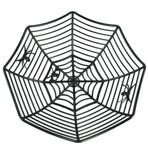 4Pcs Halloween Spider Candies Dish Basket for Storage Use