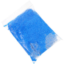 2Pcs Dark Blue Bubble Clay Remoldable Beads for Sensory