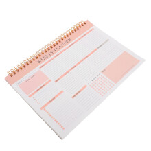 5St Roze Weeknotitieboek, Sterk , Voor Kantoor En Thuis