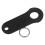 2Ensembles Support Cloche Chance Acier Inox Noir Multiusage 1