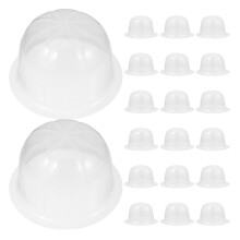 40Pcs Clear Plastic Hat Rack Tabletop Baseball Cap Organizer Display