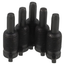 10Pièces Vis Et Valve D’huile Pour De Garage Noir En Fer Robuste