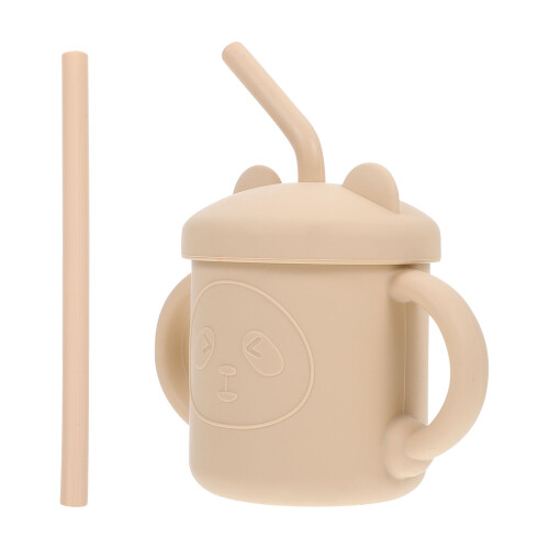 2St Peuter Silicone Drinkbeker, Bear Design, En