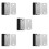 5Ensembles Rabot De Chant Polyvalent Acier Inox Noir 9