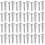 200Sets Durable Dry Wall Screw and Anchor Kit for Home Use Silver 1