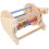 2Pièces Jouet Bois Tambour Textile Enfant 1