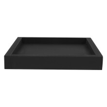 2Pièces Plateaux Carrés En PVC Antidérapants Pour Pots De Fleurs