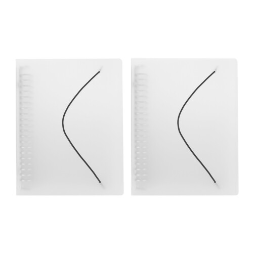 6Pièces Clipboard Plastique Surface Lisse Usage Extérieur