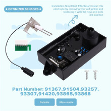 93868 91367 Water Heater Ignition Control Board Ignition Control Kit Igniter Electrode for RV
