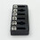 6 String Headless Guitar Bridge String Lock for 6 String Headless Electric Guitar Black 4