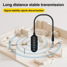 5.3 Audio Receiver Adapter 3.5mm Aux Wireless Vocal Remover Music Splitter for Karaoke Live Broadcast