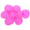 40Pcs Rosy Decorative Mini Hats Replaceable Plastic Hats for Dolls 1