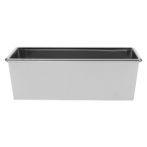 3Pcs Stainless Steel Bread Baking Loaf Pans Nonstick Silver Molds