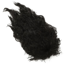 Natural Curly Black 80S Wig Long Fluffy Heat Resistant Cosplay