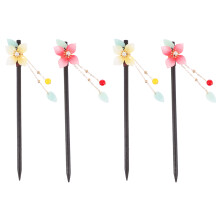 8Pcs Vintage Style Tassel Hair Chopsticks Classic Hair Forks for Women