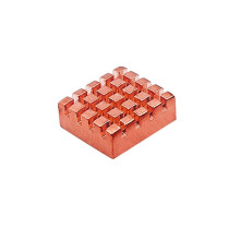 1Set Pure Copper Heat Sinks for Orange Pi5 Ultra Dev Board Accessories Cooler Radiators Heatsink Module Cooling Kit