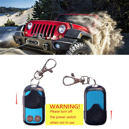 12/24V Versatile Winch Remote Control Kit for  ATV SUV Truck Universal Wireless Electric Winch Remote Control System 2