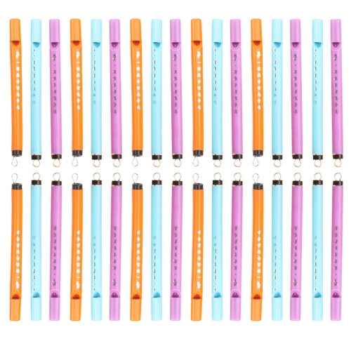 100Pièces Jouet Flûte Mini Durable Couleur Mixte Enfant