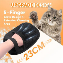 2 Guantes para Quitar el Pelo de Mascotas, Guantes para Eliminar la Estática, Herramienta para Quitar el Pelo de Perros y Gatos, Ideal para Sofás,