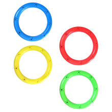 8Pièces Anneaux Hochet Kinder ABS Colorés Pour Coordination Et Jeux