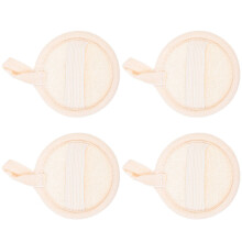 8Pièces Éponges Exfoliantes Loofah Beige Usage Femme