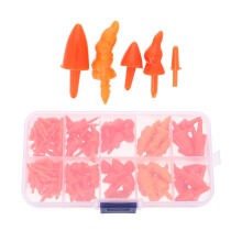 800Pièces Matériel DIY Plastique Orange Pour Hiver