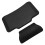 2Sets Durable Black Motorcycle Passenger Backrest Cushion with Sponge 1