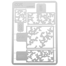 5Pcs Stainless Steel Camo Stencils for Spray Paint Silver Durable DIY