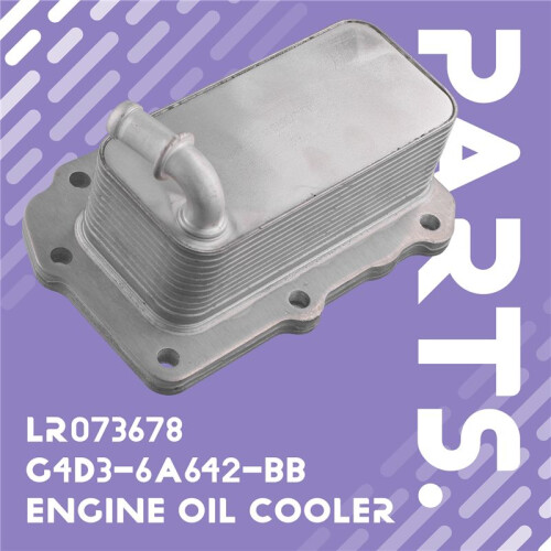 Engine Oil Cooler LR073678 for   for  XE XF F-Pace 1