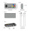 4-in-1 Gamepad Modellering HUB Game Controller Computer USB Type-C Interface Adapter voor Laptop PC Muis Toetsenbord U-Disk 10