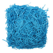 4Pcs Blue Shredded Paper Gift Box Filler Wrinkling Paper for Wedding