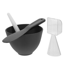 2Ensembles Bols De Mélange En Silicone Noir Pour DIY