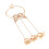 2Pièces Bracelet Mode Accessoire Pour Poignet Et Main 1