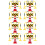 2Ensembles Mini Barrières De Circulation ABS Multicolores Ludiques 1