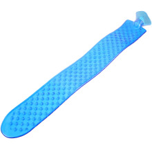 2Pcs Clear Blue Warm Water Bags for Safe, Comfortable Household Use