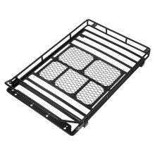 3Pcs Black Rc Car Roof Cargo Bracket Luggage Rack for 1:10 Crawler