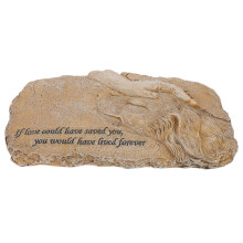 2Pcs Durable Resin Pet Memorial Statue Multi-Color Garden Grave Marker
