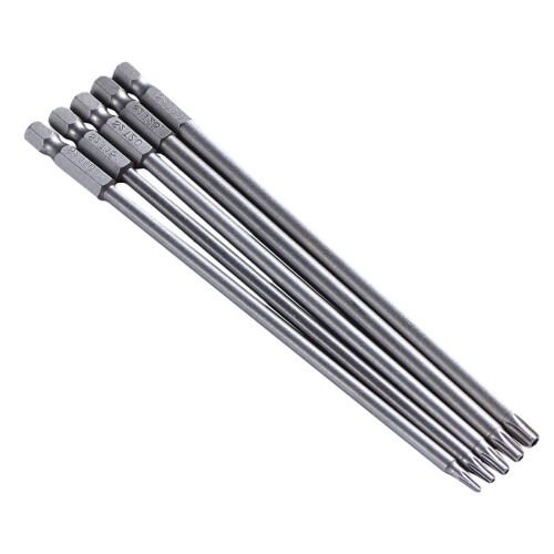 15Pcs Screwdriver Bits Durable Steel Magnetic Dark Grey