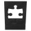 3Pcs Lightweight Black Puzzle Stand Holder Pla Puzzle Display Rack 1