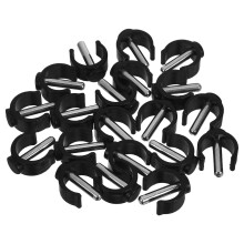 100Pcs Heavy-Duty Black Walker Clip Locking System for Folding Walker