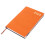 3Pcs Orange PU Daily Planners Thick Paper Notebook for Office 1