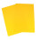 10Pcs Portable Yellow PP Writing Mats Comfortable Desk Pads 1